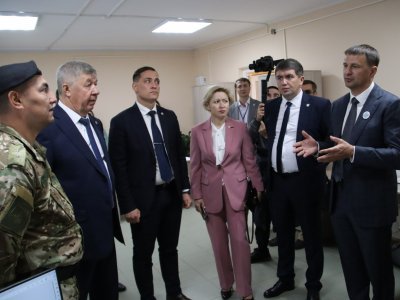 Руководитель администрации Главы Башкирии посетил в Нефтекамске центр поддержки участников СВО