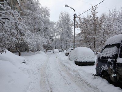 В Уфе названы зоны ответственности властей за уборку снега