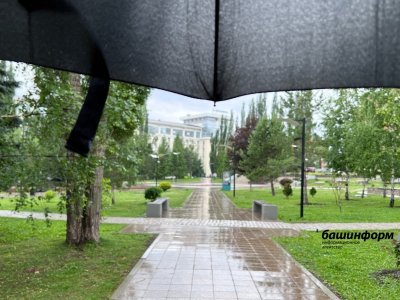 На Башкирию обрушилась непогода: грозы, ливни, град и сильный ветер
