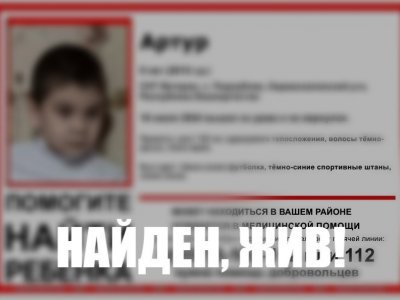 В Башкирии полицейские нашли пропавшего без вести 9-летнего мальчика