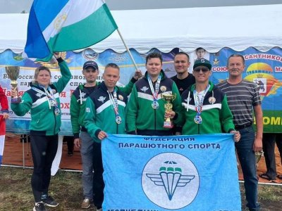 Парашютистка из Башкирии завоевала «золото» в соревнованиях в Йошкар-Оле