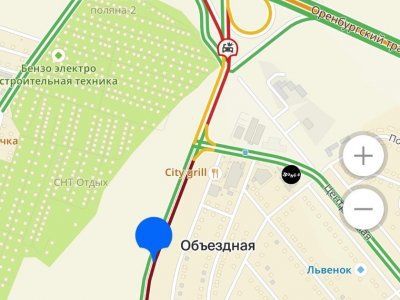 Под Уфой около села Зубово водители попали в «дорожный капкан» из-за ДТП