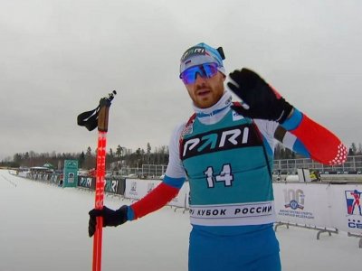 Башкирский биатлонист Антон Бабиков стал чемпионом России на PARI Кубке России
