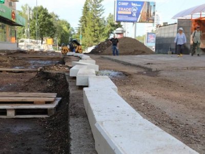 В Уфе планируют заменить тротуары на всем протяжении проспекта Октября