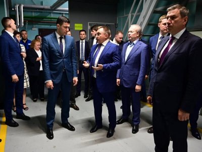 Глава минпрома России Антон Алиханов посетил уфимское предприятие «Гидравлика»