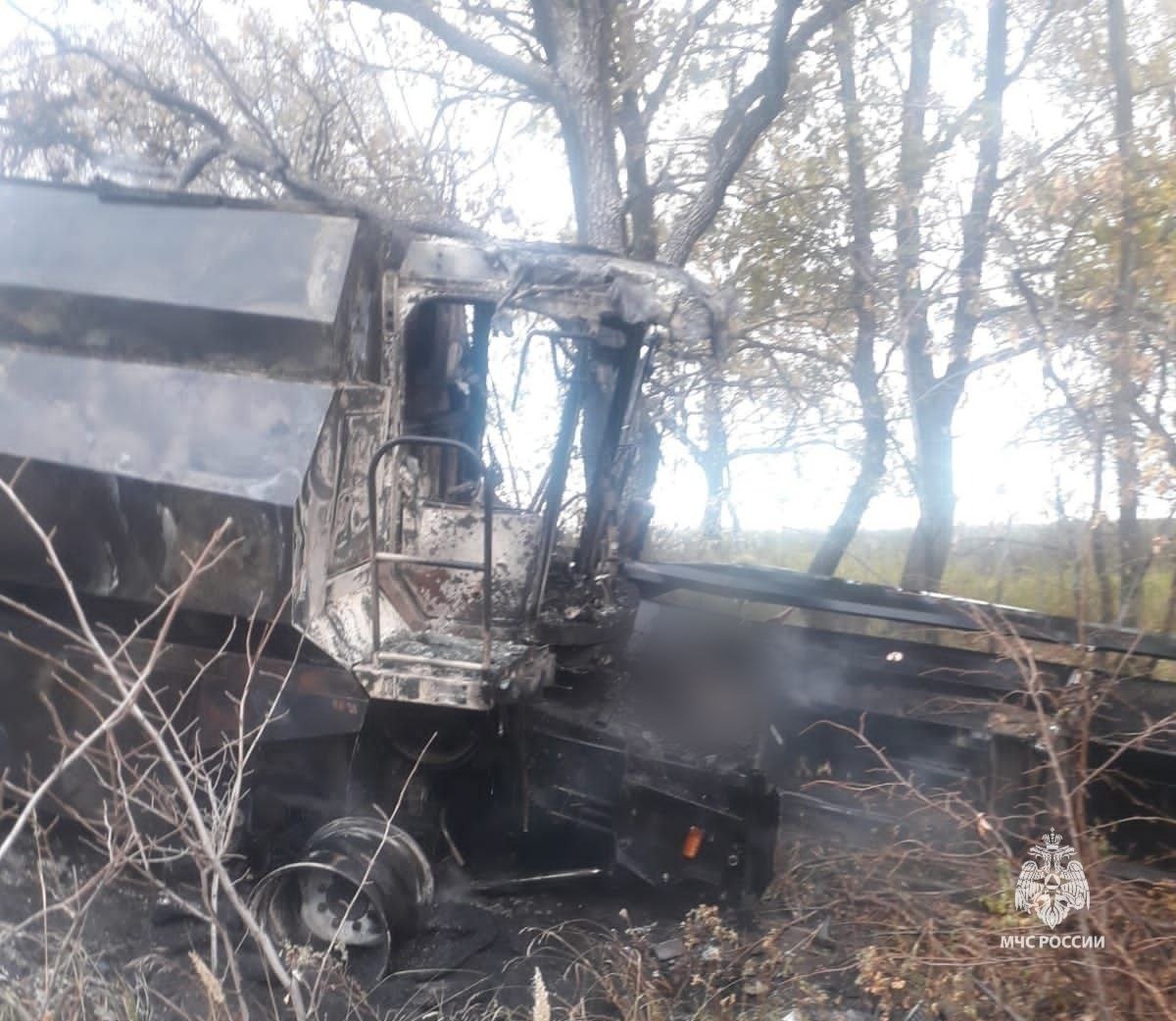 В Башкирии комбайн наехал на дерево: техника сгорела, водитель погиб »  Свежие новости на сегодняшний день из Уфы и Башкортостана